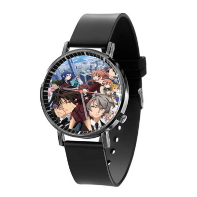 Active Raid Kidou Kyoushuushitsu Dai Hakkei Anime Black Quartz Watch Unisex With Premium Gift Box