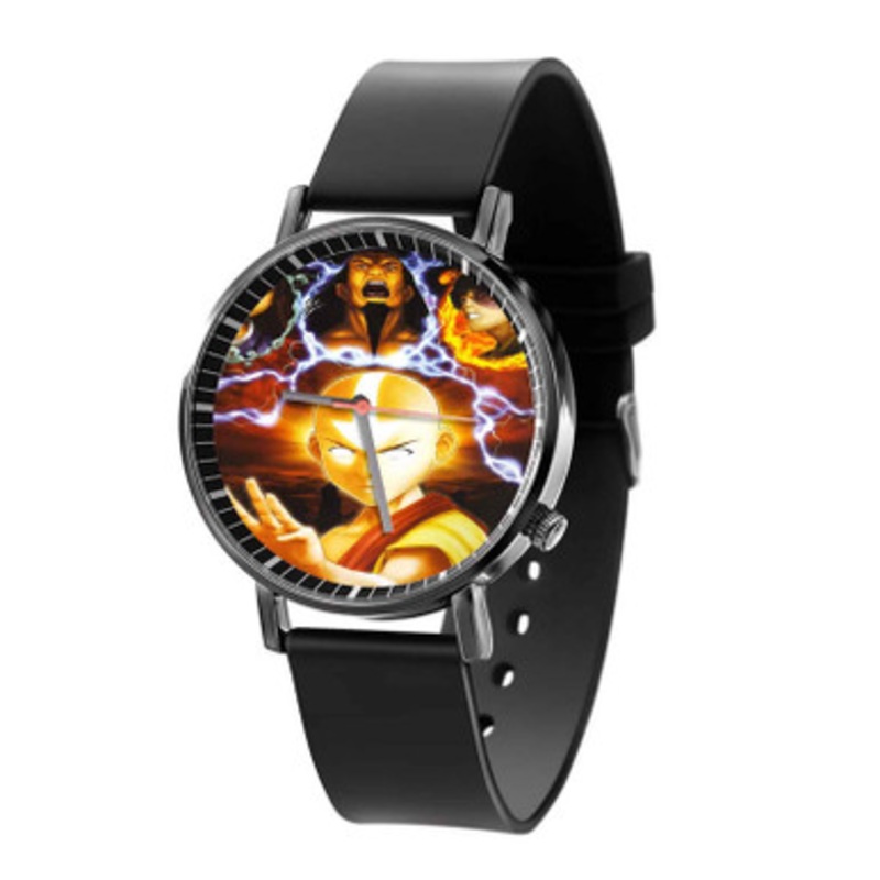 Avatar The Last Airbender New Unisex Black Quartz Watch With Premium Gift Box