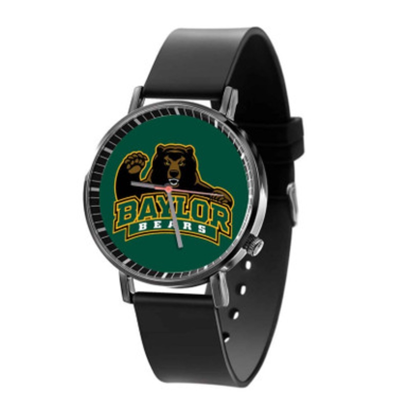 Baylor Bears Black Quartz Watch Unisex With Premium Gift Box