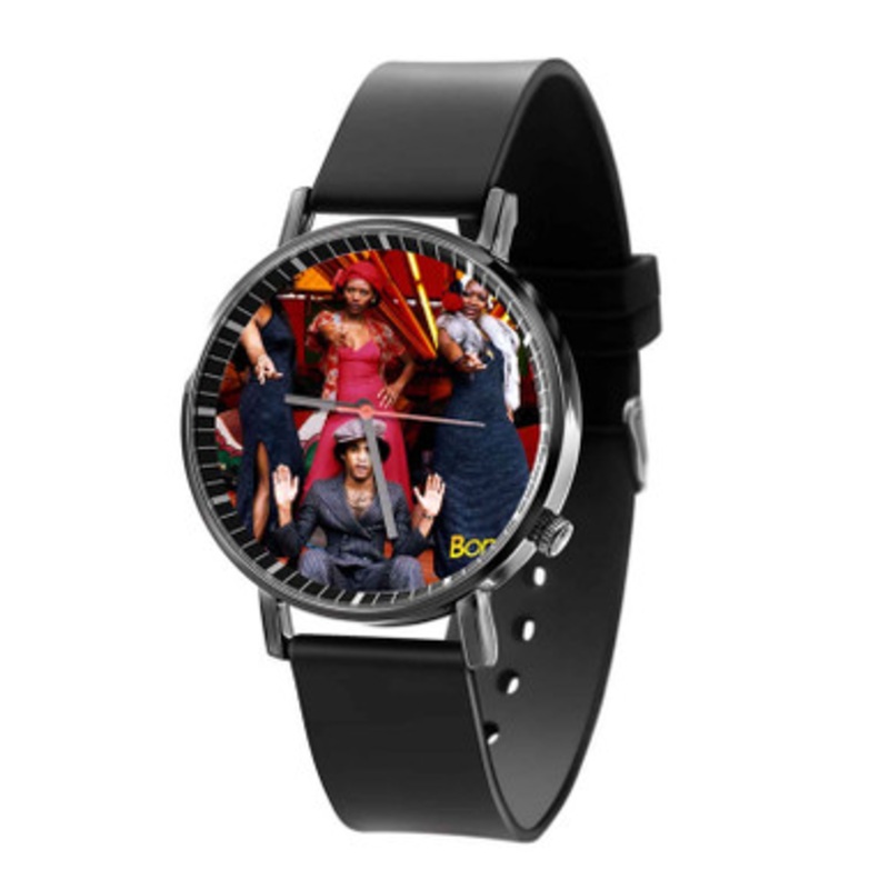 Boney M Unisex Black Quartz Watch With Premium Gift Box