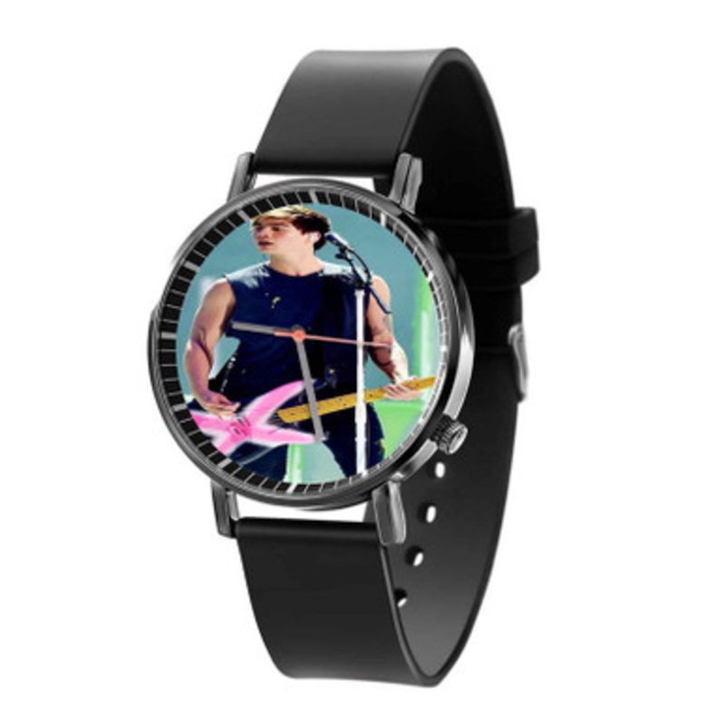 Calum Hood 5 Seconds of Summer Black Quartz Watch Unisex With Premium Gift Box