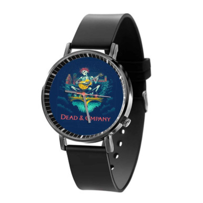 Dead Company Grateful Dead Black Quartz Watch Unisex With Premium Gift Box