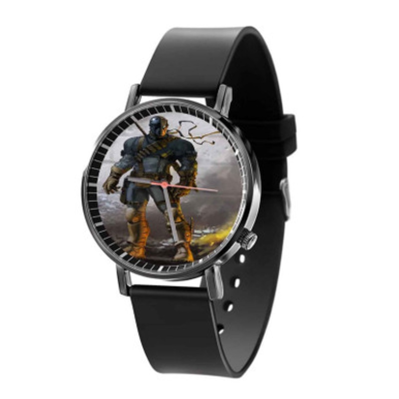 Deathstroke DC Comics Unisex Black Quartz Watch With Premium Gift Box