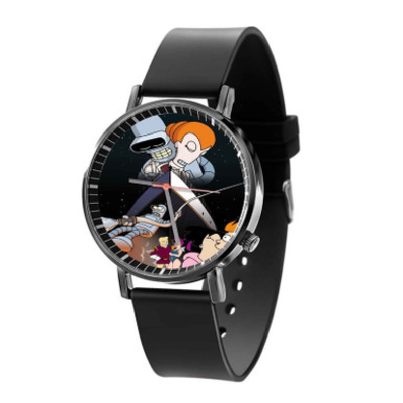Futurama as Titanic Unisex Black Quartz Watch With Premium Gift Box