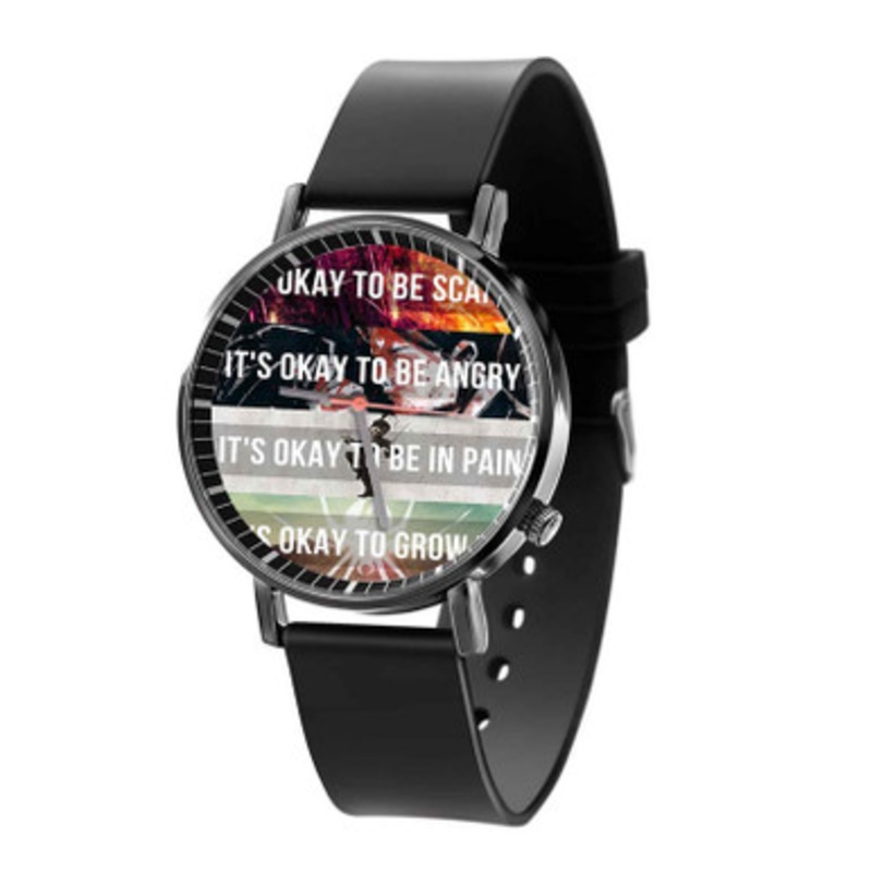 It s Okay Lyrics My Chemical Romance Black Quartz Watch Unisex With Premium Gift Box
