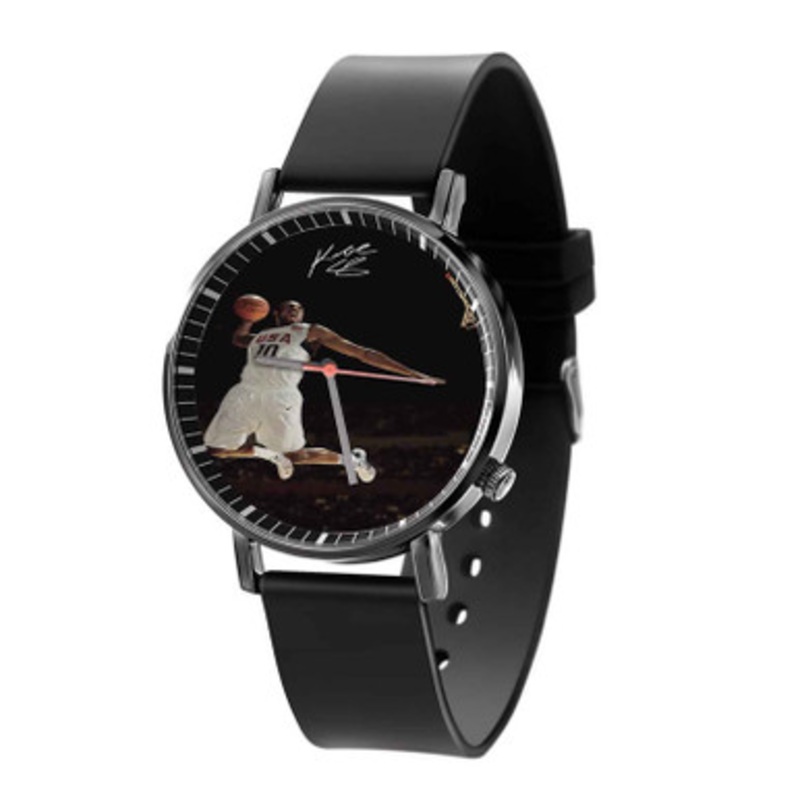 Kobe Bryant Dunks Signature Black Quartz Watch Unisex With Premium Gift Box