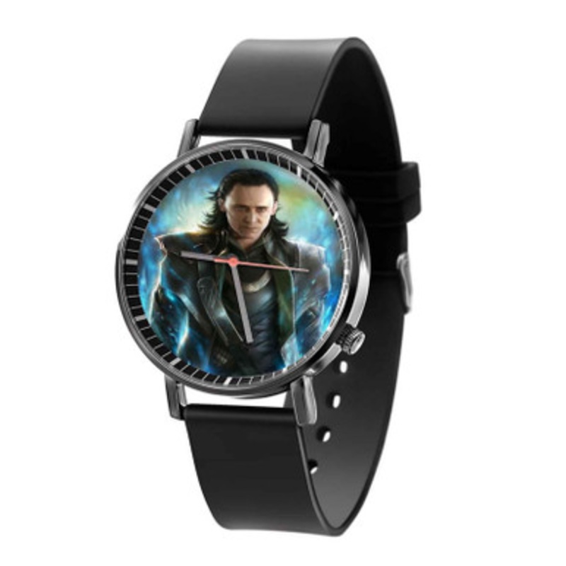 Loki Marvel Superheroes Unisex Black Quartz Watch With Premium Gift Box