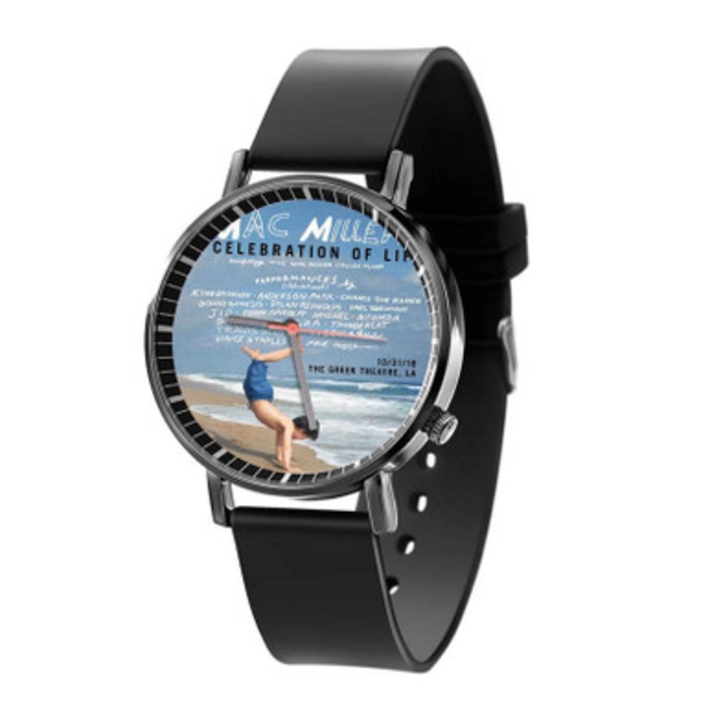 Mac Miller Celebration of Life Black Quartz Watch Unisex With Premium Gift Box