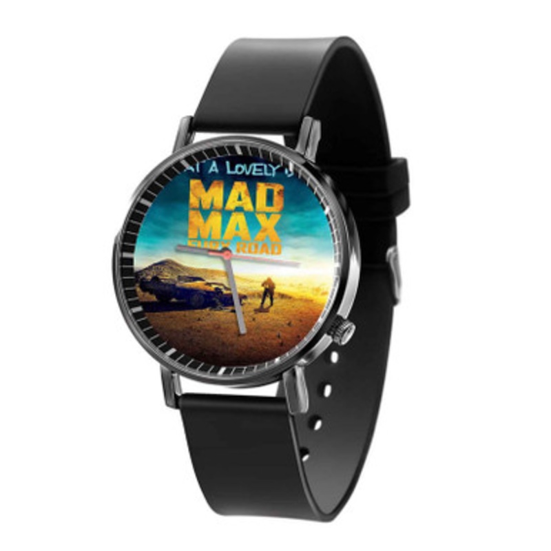 Mad Max Fury Road What a Lonely Day Movie Black Quartz Watch Unisex With Premium Gift Box