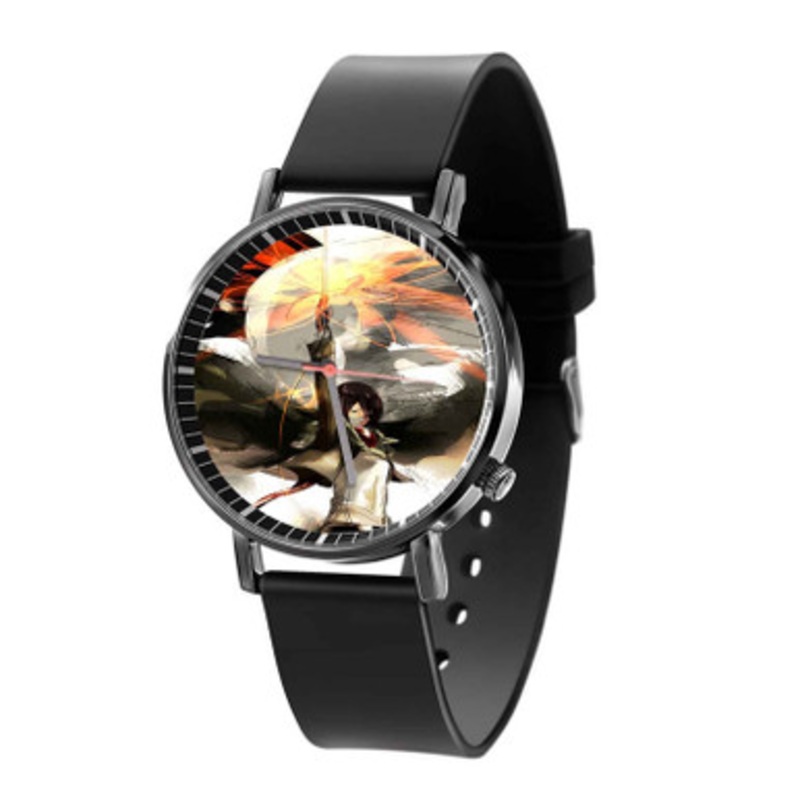 Mikasa Attack On Titan Great Unisex Black Quartz Watch With Premium Gift Box