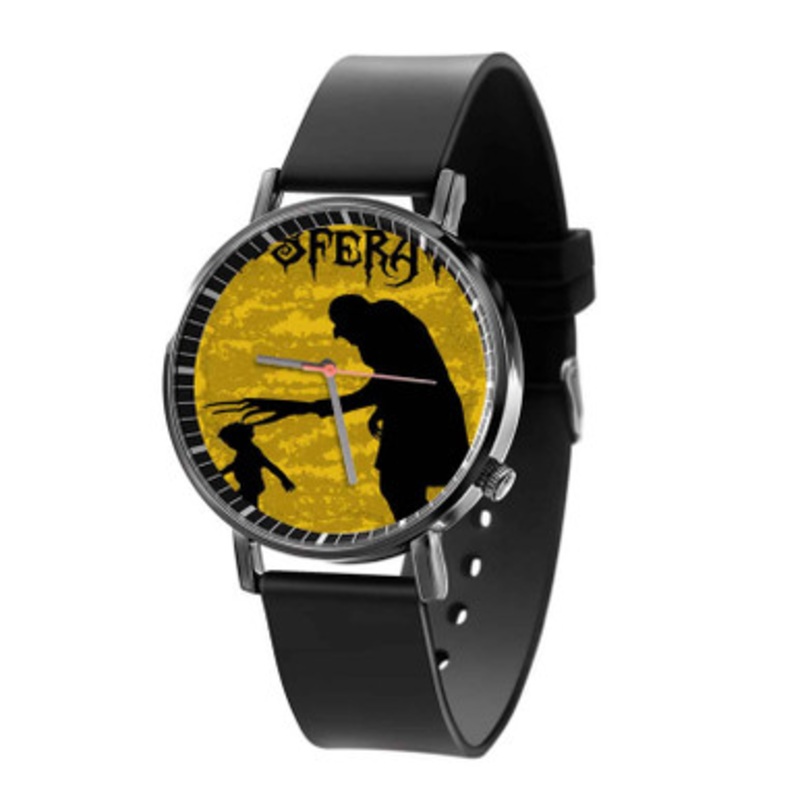 Nosferatu Unisex Black Quartz Watch With Premium Gift Box