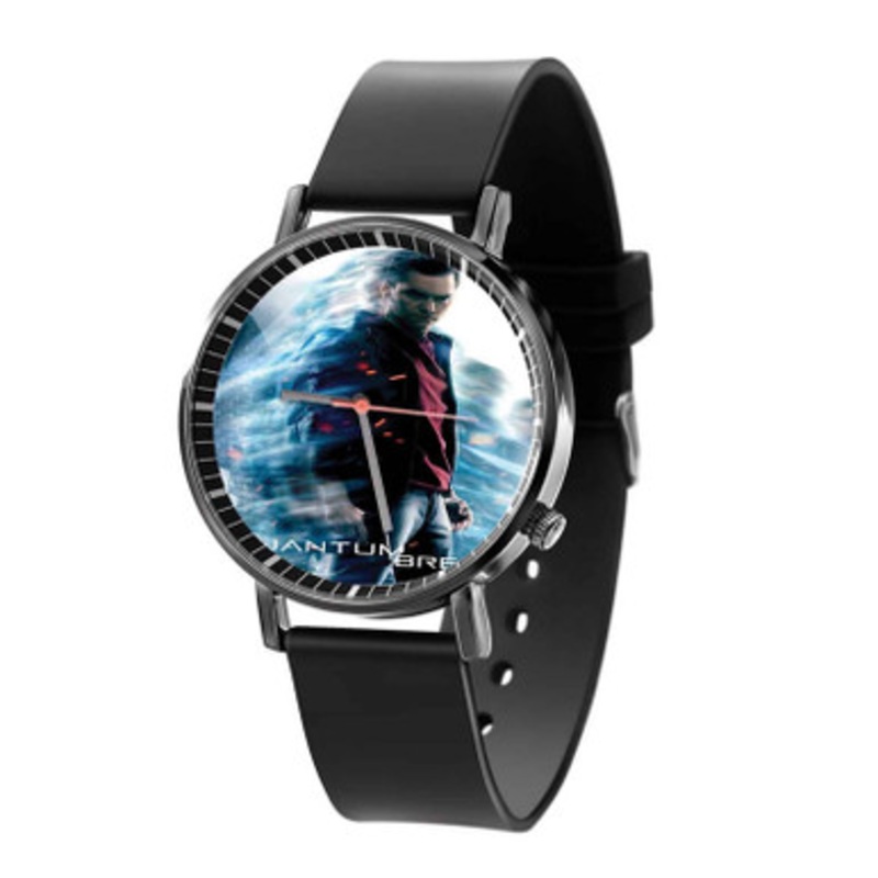 Quantum Break Black Quartz Watch Unisex With Premium Gift Box