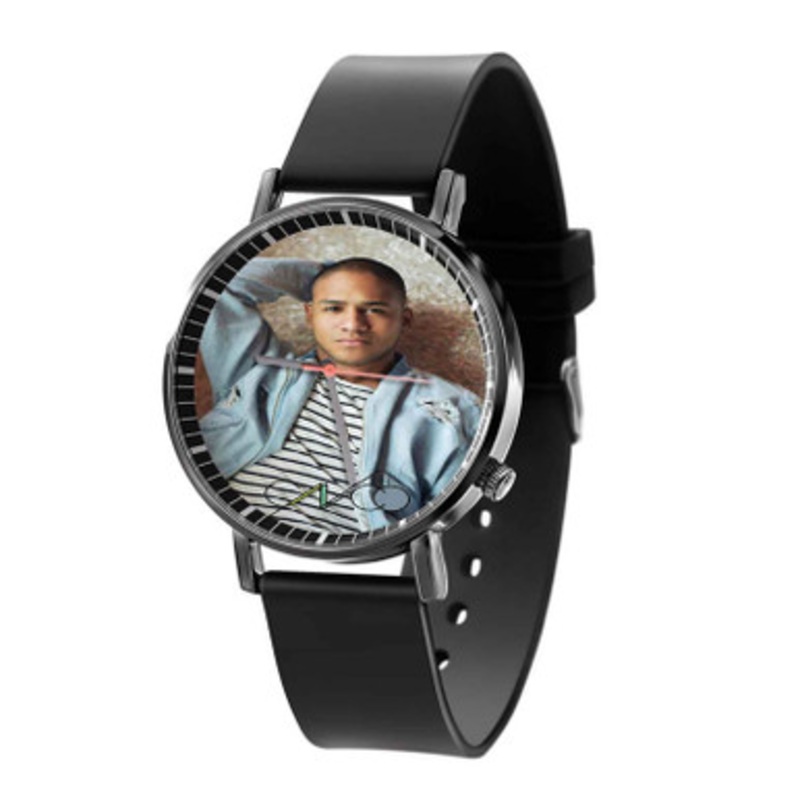 Richard Camacho CNCO Black Quartz Watch With Premium Gift Box for Unisex