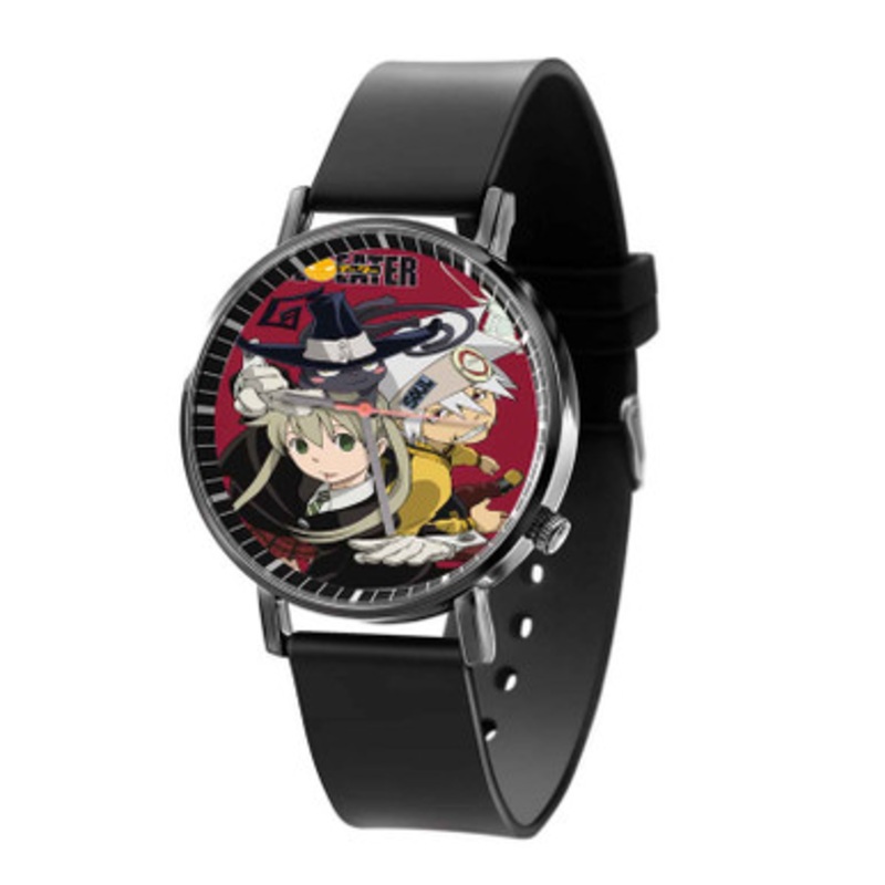 Soul Eater Battles Black Quartz Watch Unisex With Premium Gift Box