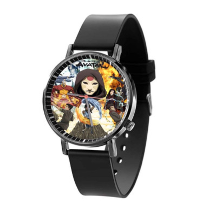 The Legend of Korra Art Black Quartz Watch Unisex With Premium Gift Box