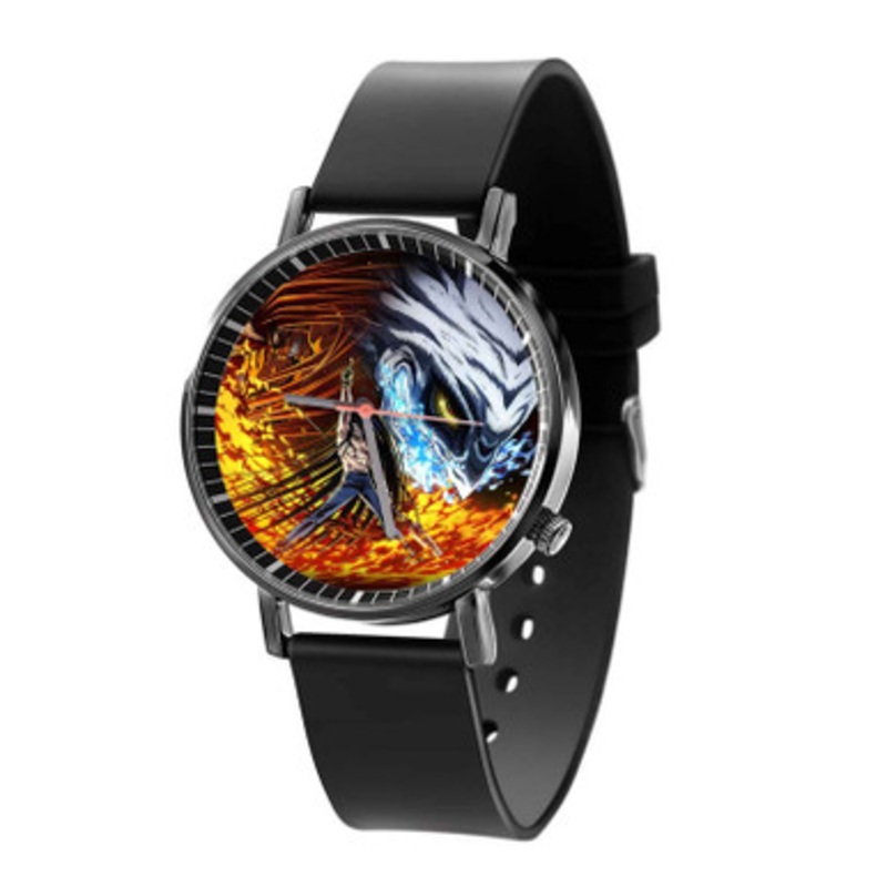 Ushio to Tora Unisex Black Quartz Watch With Premium Gift Box