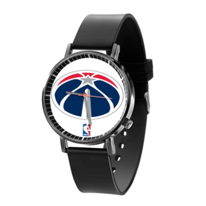 Washington Wizards Black Quartz Watch Unisex With Premium Gift Box
