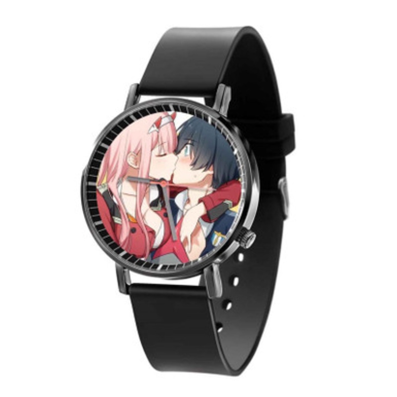 Zero Two and Hiro Kiss Unisex Quartz Watch With Premium Gift Box