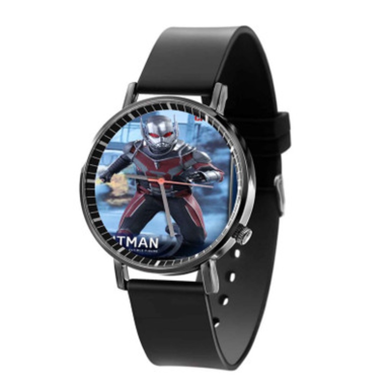 Ant Man Captain America Civil War Black Quartz Watch Unisex With Premium Gift Box
