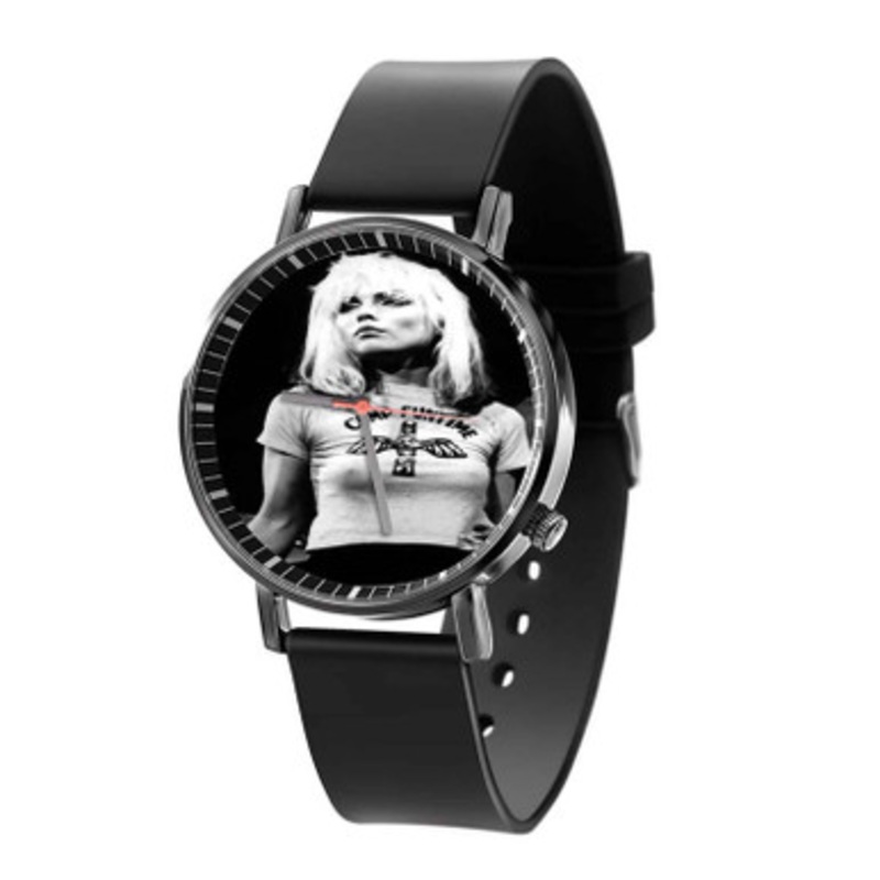 Blondie Black Quartz Watch Unisex With Premium Gift Box