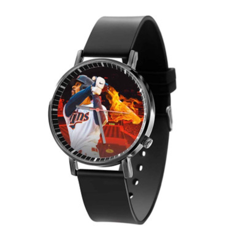 CF Byron Buxton Minnesota Twins Black Quartz Watch Unisex With Premium Gift Box