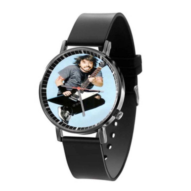Dave Grohl Black Quartz Watch Unisex With Premium Gift Box