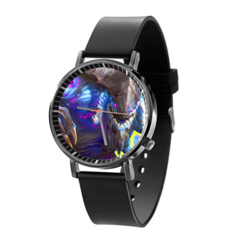 Dehaka of Storm Unisex Black Quartz Watch With Premium Gift Box