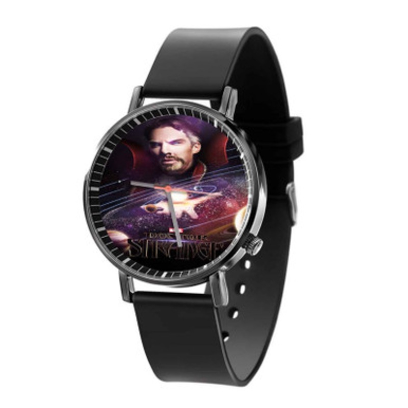 Doctor Strange Marvel Black Quartz Watch Unisex With Premium Gift Box