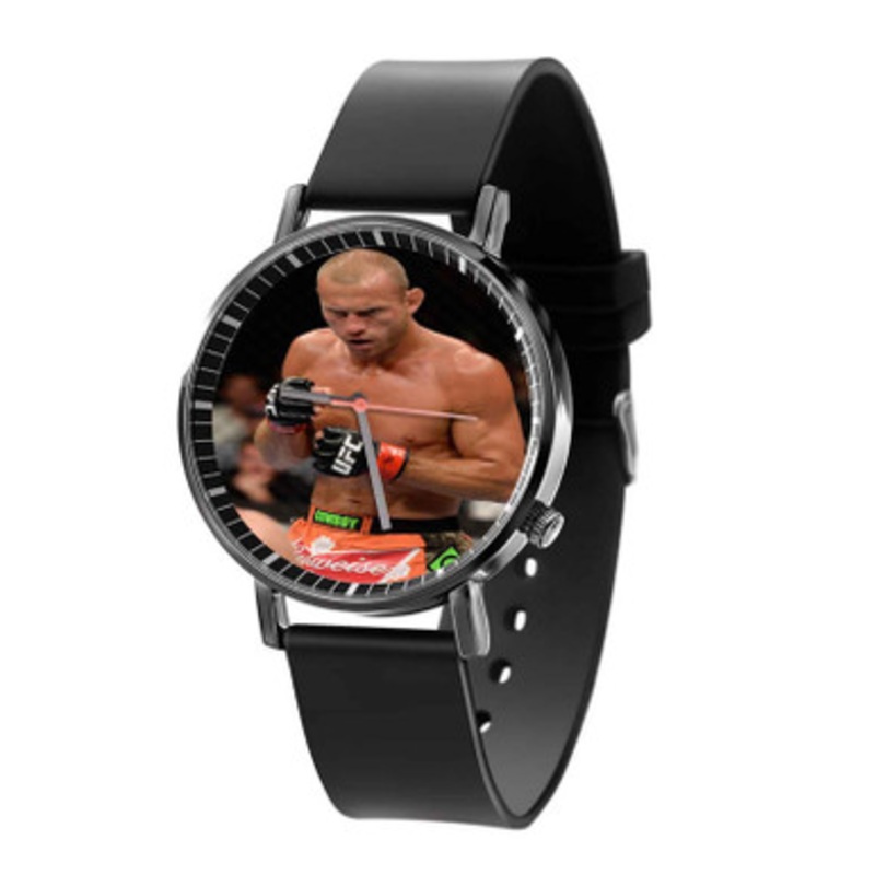 Donald Cerrone Black Quartz Watch Unisex With Premium Gift Box