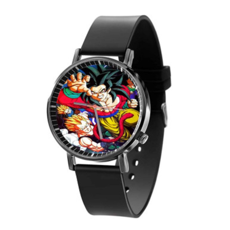 Dragon Ball Z Art Black Quartz Watch Unisex With Premium Gift Box