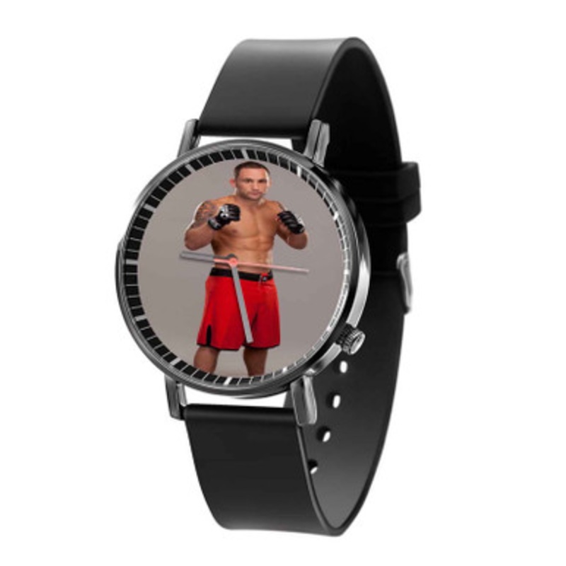 Frankie Edgar Art Black Quartz Watch Unisex With Premium Gift Box