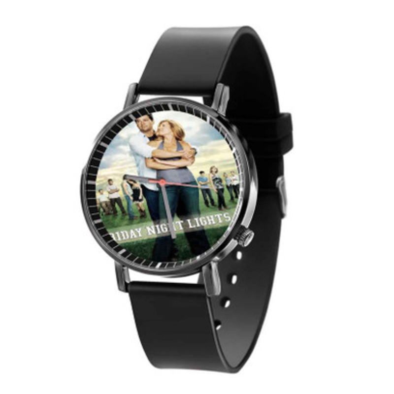 Friday Night Lights Black Quartz Watch Unisex With Premium Gift Box