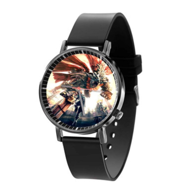 God Eater Art Unisex Black Quartz Watch With Premium Gift Box