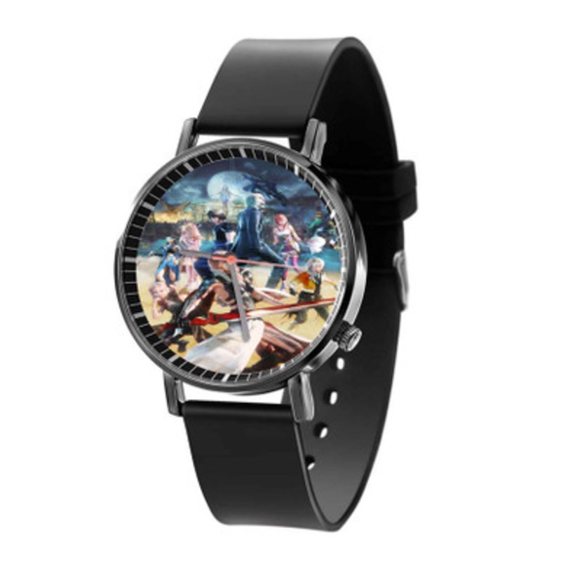 Lightning Returns Final Fantasy XIII Black Quartz Watch Unisex With Premium Gift Box