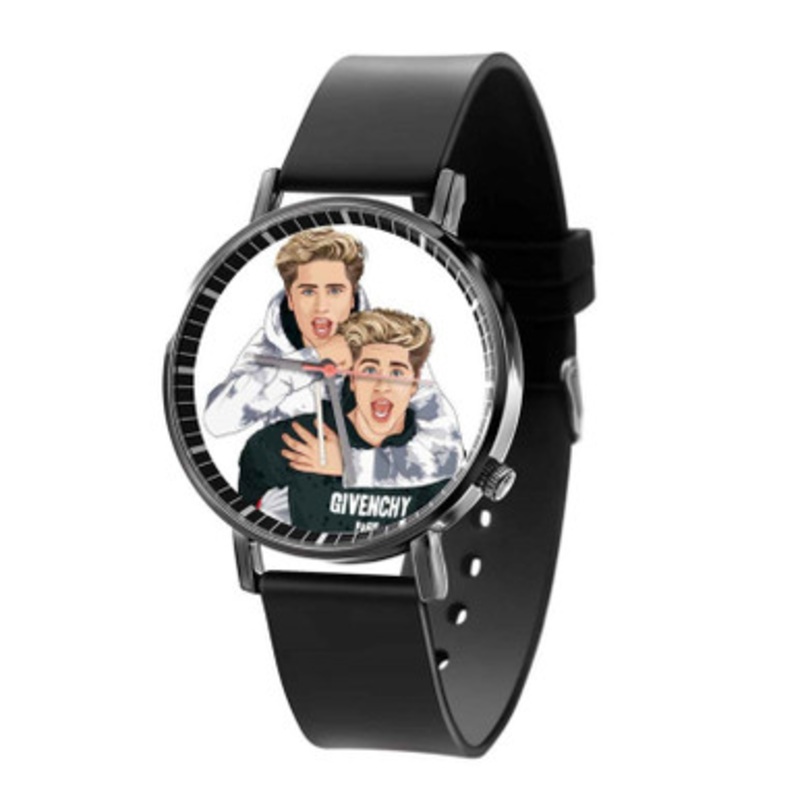 Martinez Twins Arts Unisex Quartz Watch With Premium Gift Box