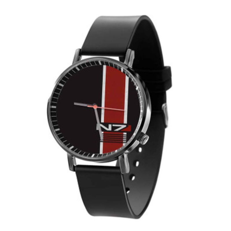 N7 Mass Effect Black Quartz Watch Unisex With Premium Gift Box