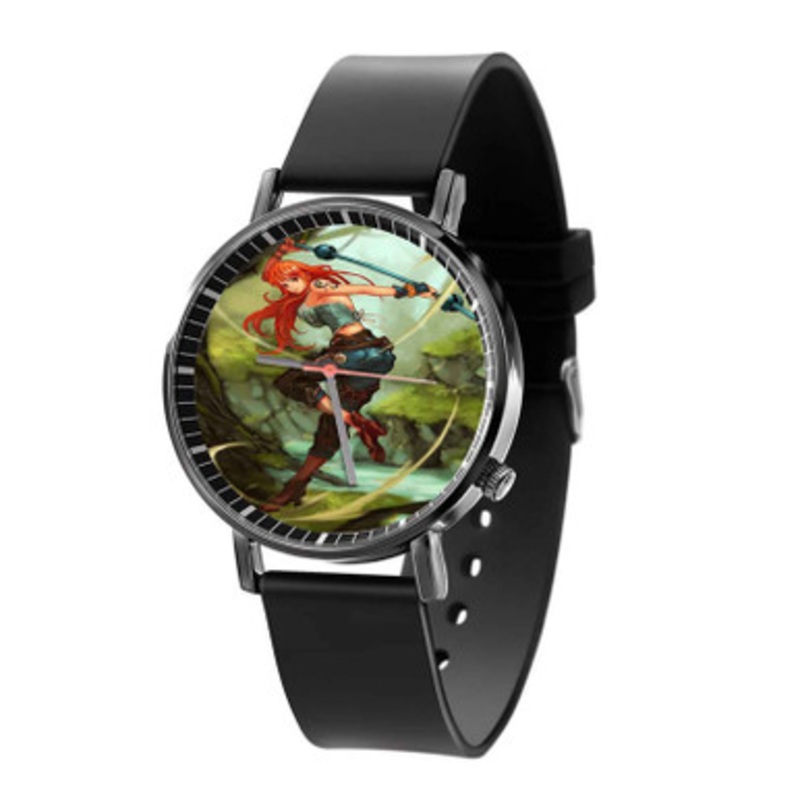 Nami One Piece Anime Black Quartz Watch Unisex With Premium Gift Box