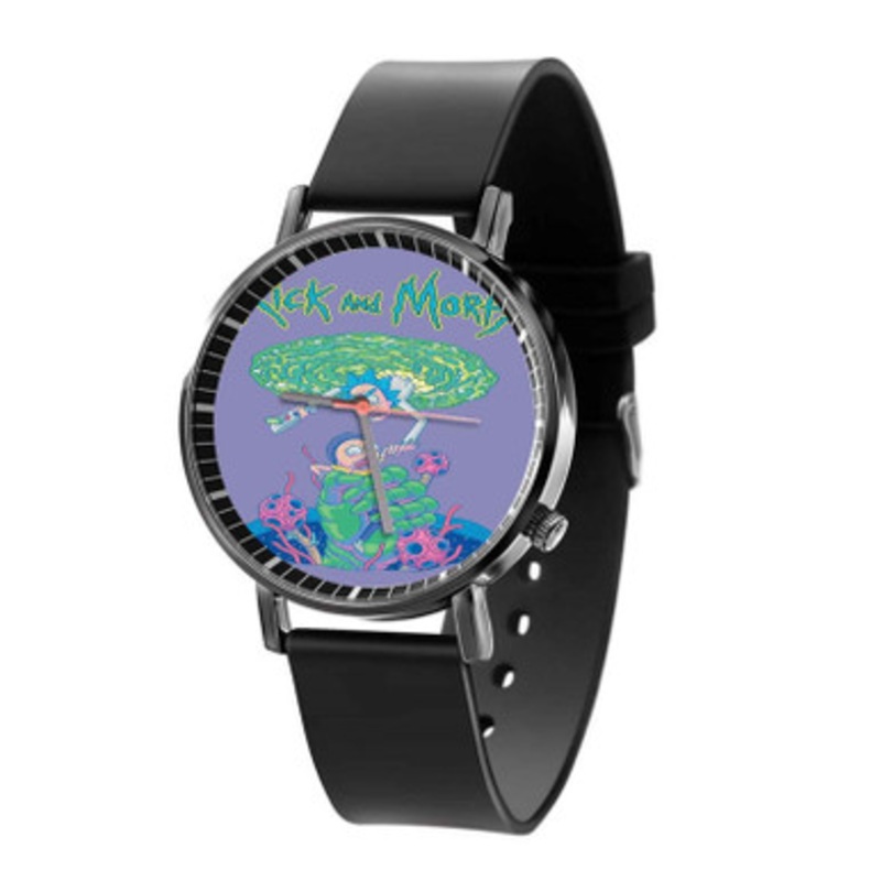 Rick And Morty Portal Unisex Quartz Watch With Premium Gift Box