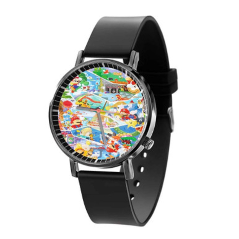 Super Mario 30 Years Unisex Black Quartz Watch With Premium Gift Box