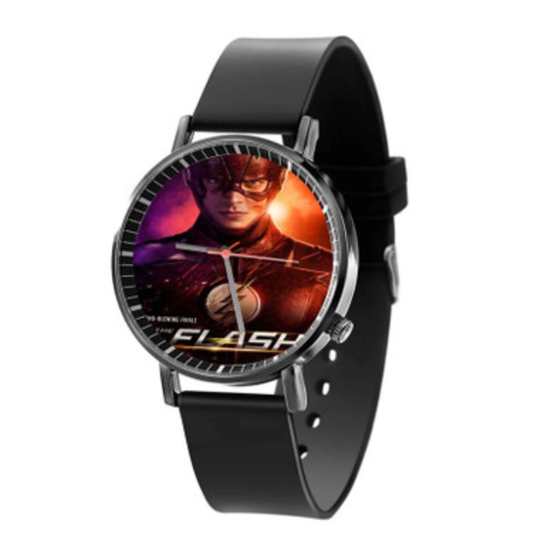 The Flash Movie Black Quartz Watch Unisex With Premium Gift Box