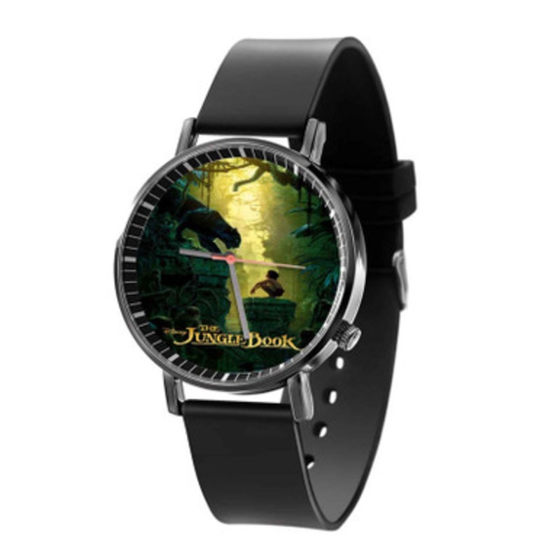 The Jungle Book Black Quartz Watch Unisex With Premium Gift Box