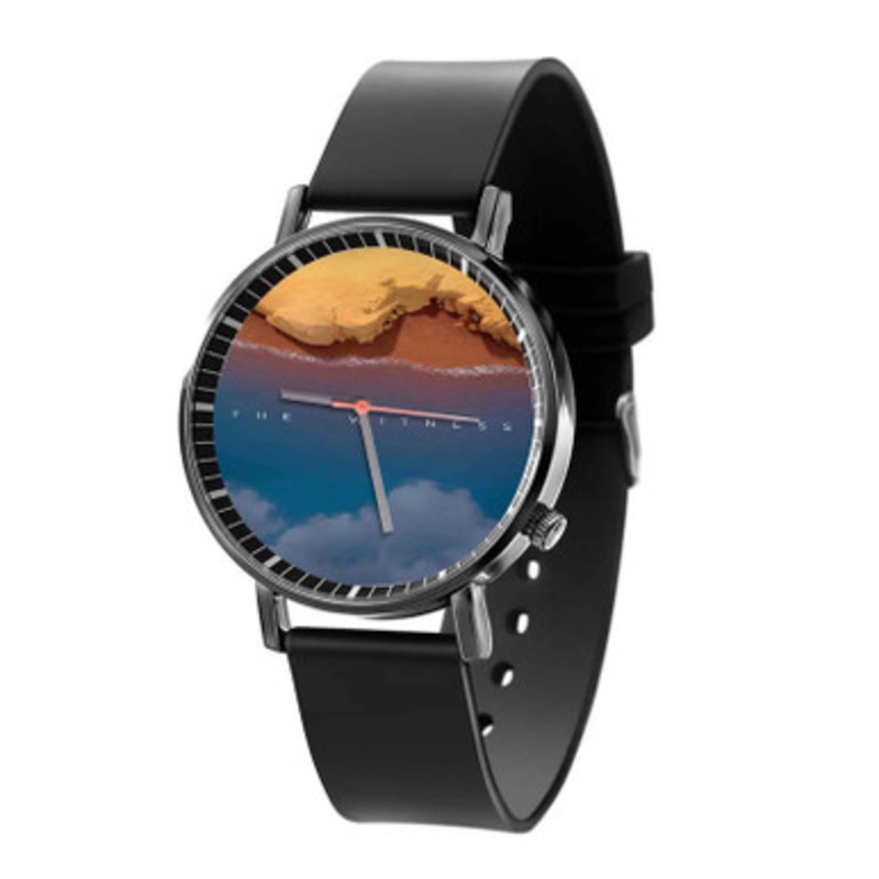 The Witness Beach Sky Black Quartz Watch Unisex With Premium Gift Box
