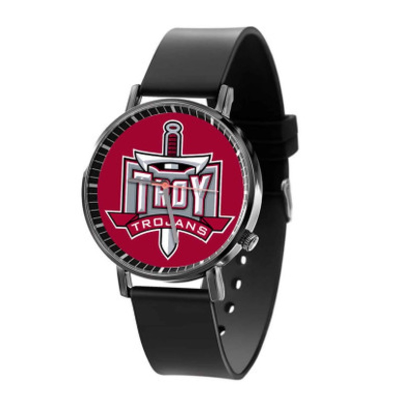 Troy Trojans Black Quartz Watch Unisex With Premium Gift Box