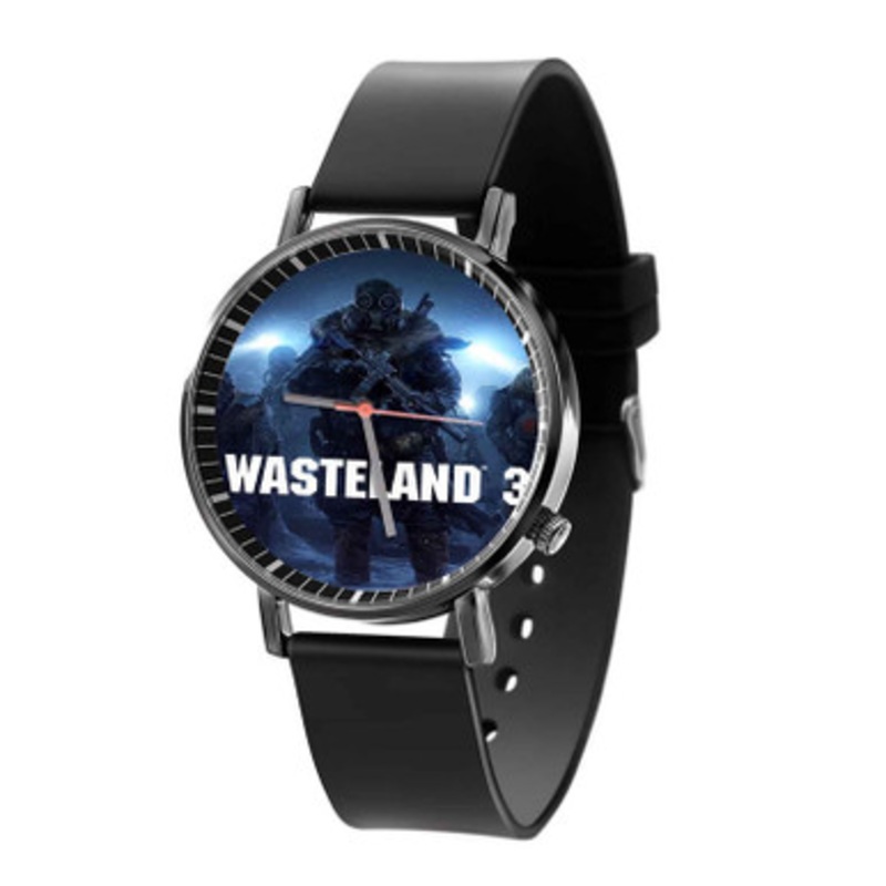 Wasteland 3 Black Quartz Watch Unisex With Premium Gift Box