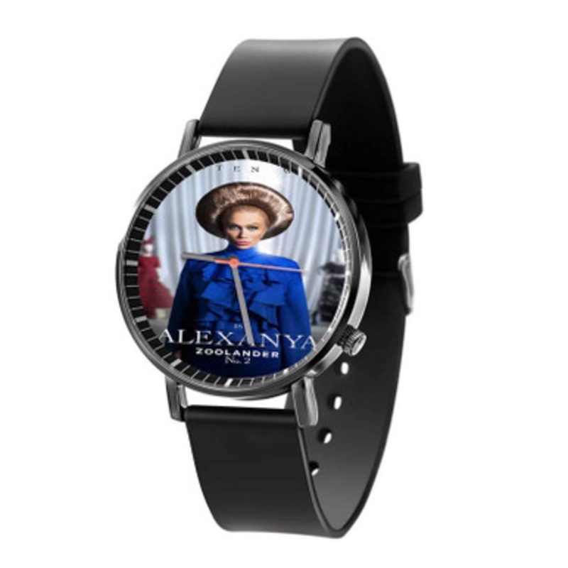 Zoolander 2 is Alexanya Black Quartz Watch Unisex With Premium Gift Box