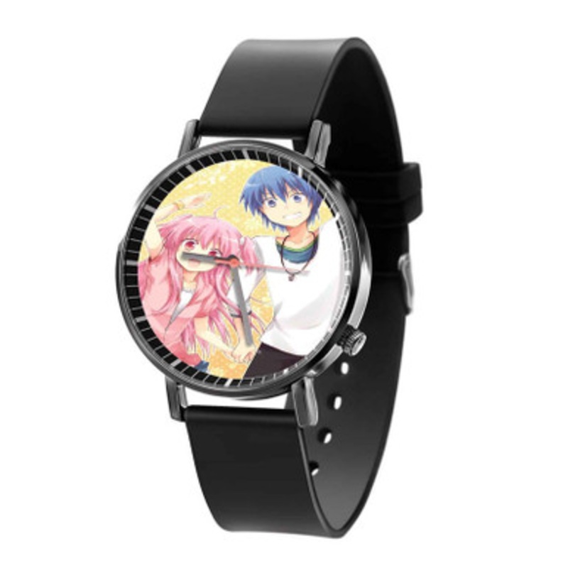 Angel and Yuzuru Angel Beats Unisex Black Quartz Watch With Premium Gift Box