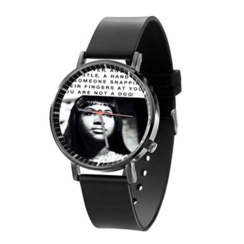 Aretha Franklin Quotes Unisex Quartz Watch With Premium Gift Box