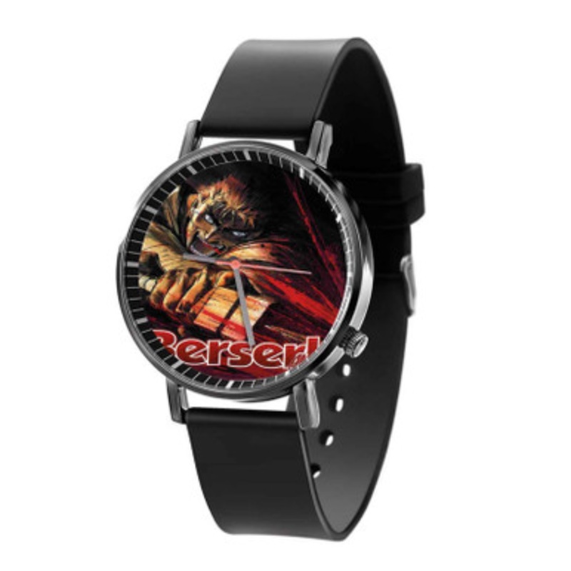 Berserk Blood Black Quartz Watch Unisex With Premium Gift Box