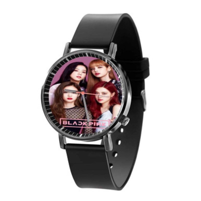 Black Pink Art Unisex Quartz Watch With Premium Gift Box