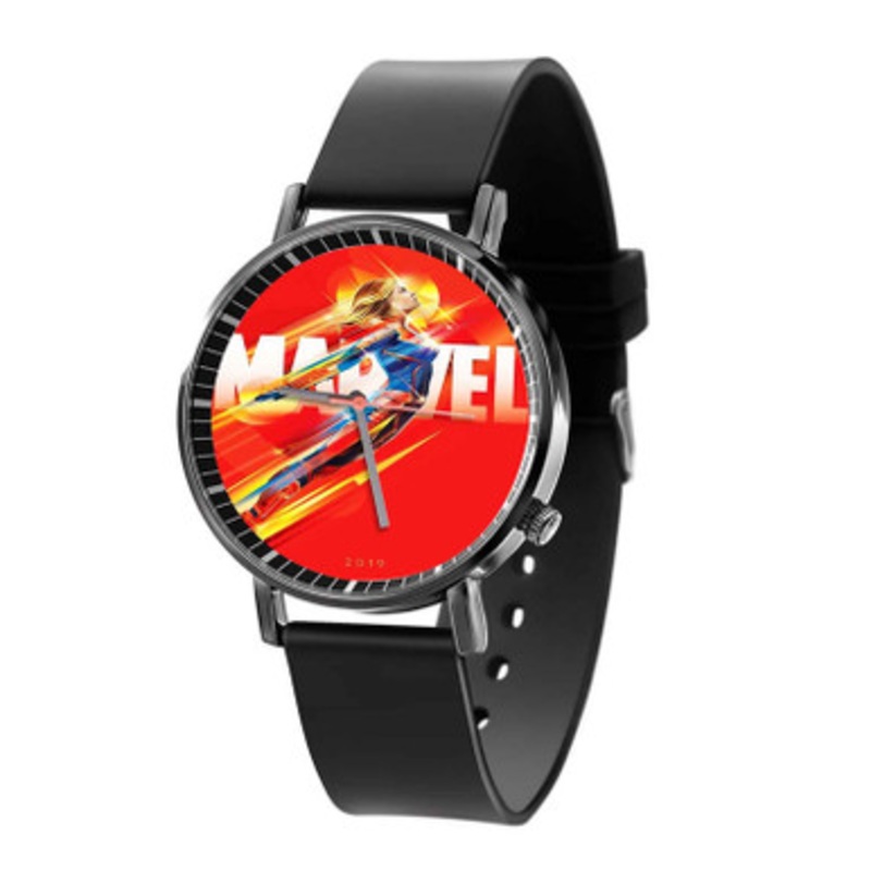 Captain Marvel Art Unisex Quartz Watch With Premium Gift Box